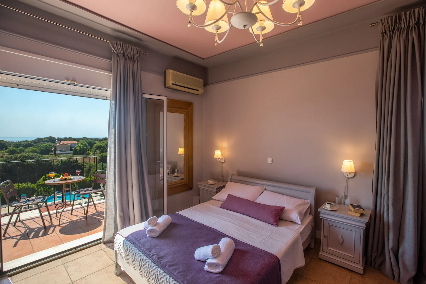 Triple Superior Sea View - Pelagos Apartments Skala Kefalonia