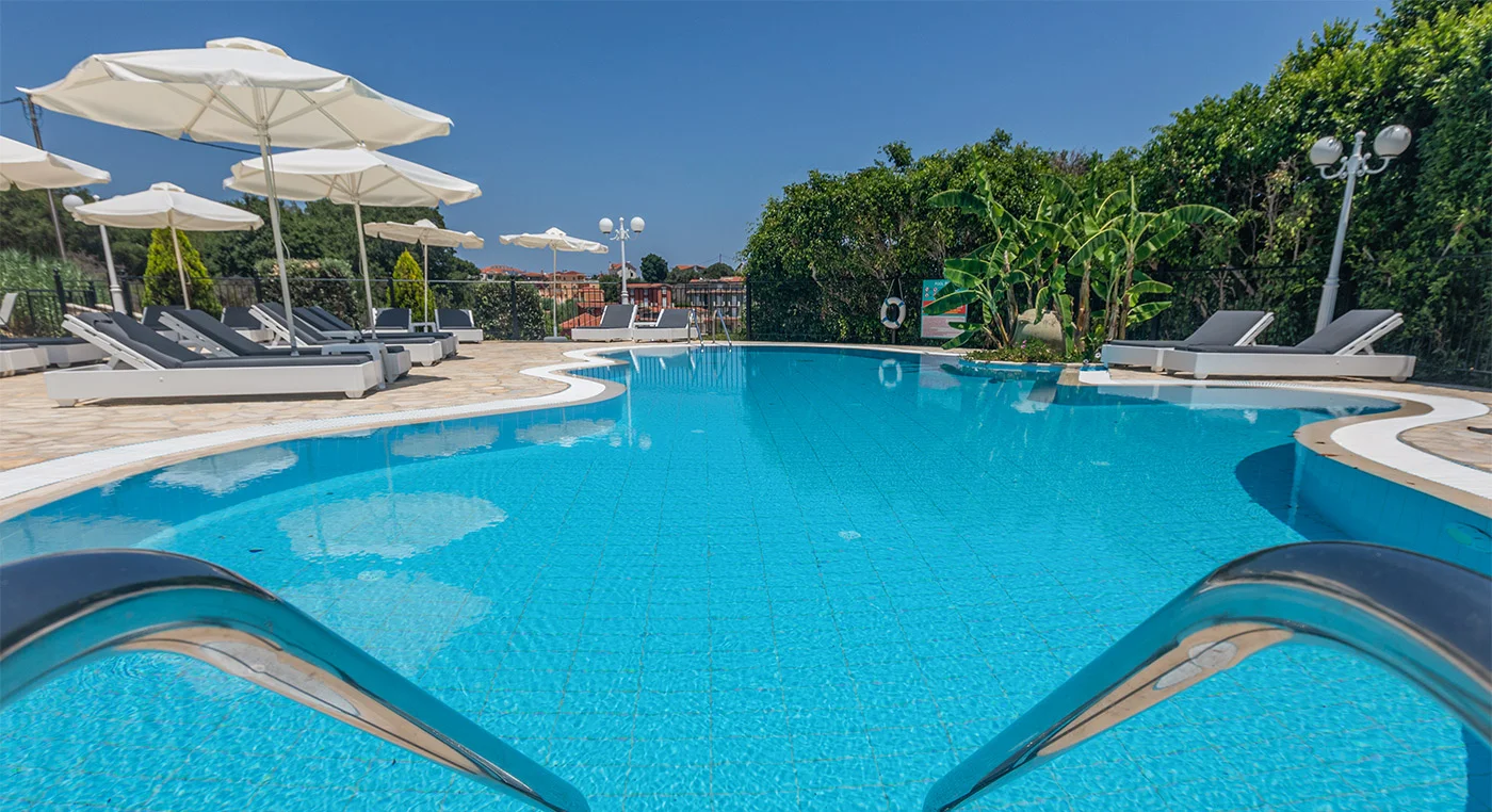 Pool Area Pelagos Apartments Skala Kefalonia